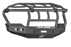 Road Armor 11-16 Ford F-250 Stealth Front Winch Bumper w/Intimidator Guard - Tex Blk