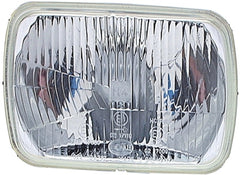 Hella Vision Plus 8in x 6in Sealed Beam Conversion Headlamp Kit (Legal in US for MOTORCYLCES ONLY)