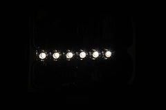 ANZO 2000-2004 Ford Excursion Crystal Headlights Chrome w/ LED 1pc