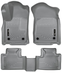 Husky Liners 16-22 Dodge Durango Weatherbeater Grey Front & 2nd Seat Floor Liners