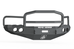 Road Armor 02-05 Dodge 1500 Stealth Front Winch Bumper w/Lonestar Guard - Tex Blk