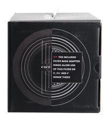 Spectre Adjustable Conical Air Filter 9-1/2in. Tall (Fits 3in. / 3-1/2in. / 4in. Tubes) - Blue