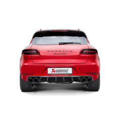 Akrapovic 2014 Porsche Macan Turbo (95B) Evolution Line Cat Back (Titanium) w/ Titanium Tips