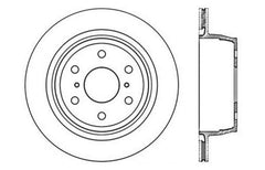 StopTech 05-10 GMC Sierra (w/ Rear Drum) / 07-09 GMC Yukon Rear Right Slotted & Drilled Rotor