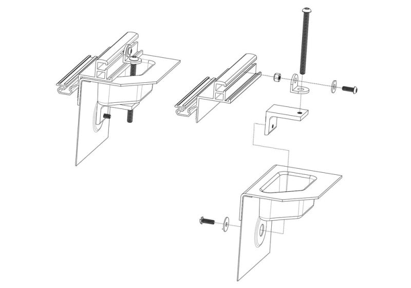 BAK GM New Body Tonneau Rack - Stabilizer Bracket Kit BAKFlip CS