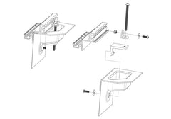 BAK GM New Body Tonneau Rack - Stabilizer Bracket Kit BAKFlip CS
