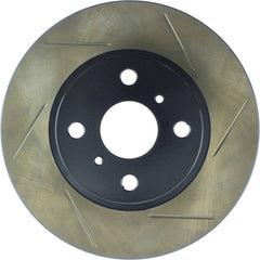 StopTech Power Slot 6/86-12/89 Toyota MR2 / 8/89-91 Corolla GTS Front Left SportStop Slotted Roto