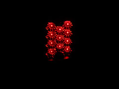 ANZO 2004-2008 Ford F-150 LED Taillights Black