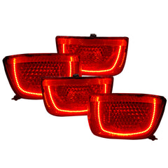 Oracle Chevy Camaro 10-13 Afterburner 2.0 Tail Light Halo Kit - Red