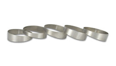 Vibrant 2.5in. O.D. Titanium Pie Cuts - Bag of 5