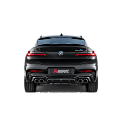 Akrapovic 2019+ BMW X4M Rear Carbon Fiber Diffuser - High Gloss