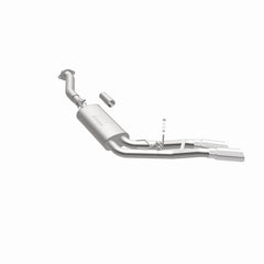 MagnaFlow 11-13 Ford F-150 Pickup Dual Same Side Before P/S Rear Tire Stainless CatBack Perf Exhaust