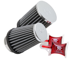 K&N Universal Round Clamp-On Air Filter 1EA RC-1280 AND 1EA RC-1290