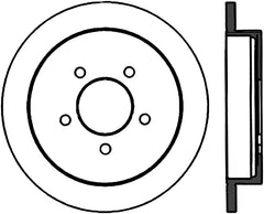 StopTech Power Slot 01-03 Ford F150 5 Lug Rear Left Slotted CRYO Rotor
