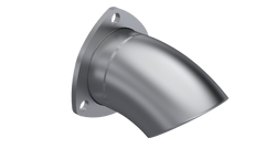 QTP 3in Bolt-On QTEC Adjustable Turn Down