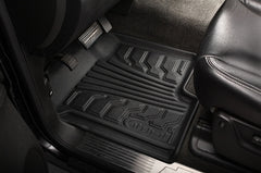 Lund 15-17 Chevy Silverado 2500 Crew Cab Catch-It Floormat Front Floor Liner - Black (2 Pc.)