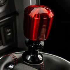 Raceseng Ashiko Shift Knob (No Engraving) M10x1.25mm Adapter - Red Translucent