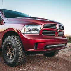 Rigid Industries 13-18 Dodge Ram 1500 Bumper Mount 40in E / Radiance+ / SR-Series