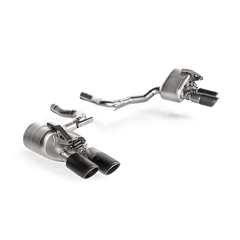Akrapovic 2017+ Porsche Panamera (971) 4S/4 E-Hybrid 2.9TT V6 Slip-On Line (Titanium)