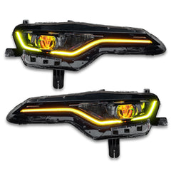 Oracle 19-21 Chevy Camaro SS/RS RGBW+A Headlight DRL Upgrade Kit - ColorSHIFT w/ Simple Controller