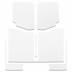 DEI 20-22 Jeep Gladiator JT 4-Door Boom Mat Complete Headliner Kit - 7 Piece - White