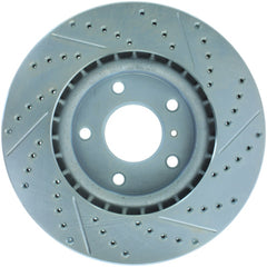 StopTech Select Sport Nissan Slotted and Drilled Right Front Rotor