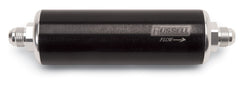 Russell Performance Black/Silver Anodized Aluminum (8-1/4in Length -8 male inlet/outlet)