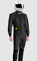 Momo Corsa Evo Driver Suits Size 52 (SFI 3.2A/5/FIA 8856-2000)-Black