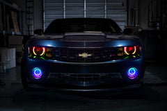 Oracle Chevrolet Camaro 10-13 LED Fog Halo Kit - ColorSHIFT