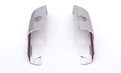 AVS 14-18 Chevy Silverado 1500 Lower Mirror Covers 2pc - Chrome