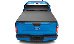 Lund 16-17 Nissan Titan XD (6.5ft. Bed w/o Titan Box) Genesis Elite Tri-Fold Tonneau Cover - Black