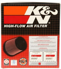 K&N Universal Chrome Filter Round Tapered 3.156in Flange ID/4.938in Base OD/3.5in Top OD/4.344in H