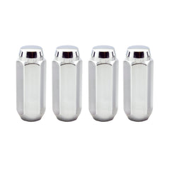 McGard Hex Lug Nut (Cone Seat / Duplex) M14X2.0 / 13/16 Hex / 2.25in. Length (4-Pack) - Chrome