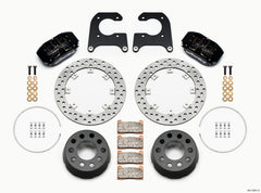 Wilwood Dynapro Lug Mount Single Rear Dynamic Kit SA Drilled M-W/Lamb Ends .690in Studs