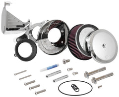 K&N Street Metal Intake System - Hammer- Chrome Intake System-Harley Davidson