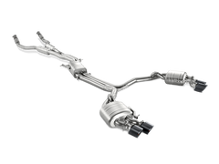 Akrapovic 13-17 Audi S6 Avant/Limousine (C7) Evolution Line Cat Back (Titanium) w/ Carbon Tips