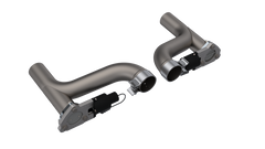 QTP 10-15 Chevrolet Camaro SS 6.2L 2.5in 304SS Aggressor Cutout Dual Mid Pipes