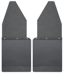 Husky Liners Ford 88-16 F-150/88-99 F-250 12in W Black Top & Weight Kick Back Front Mud Flaps