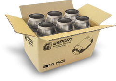GESI G-Sport 6PK 400 CPSI EPA Compliant 4.5inx4in GEN2 Ultra High Output Cat Conv - Substrate Only