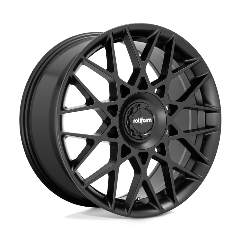 Rotiform R165 BLQ-C Wheel 19x8.5 5x112/5x120 45 Offset - Satin Black