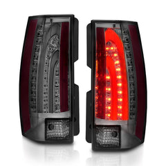 ANZO 2007-2014 Chevrolet Suburban LED Taillights Smoke G5 - Escalade Look