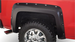 Bushwacker 07-13 Chevy Avalanche Pocket Style Flares 4pc - Black