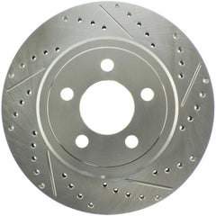 StopTech Select Sport 2011-2012 Dodge Challenger RT Drilled and Slotted Rear Left Brake Rotor