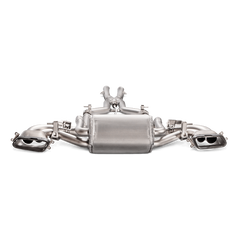 Akrapovic 2017+ Mercedes-AMG GT Roadster Evolution Line Cat Back (Titanium) w/Carbon Fiber Tips