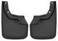 Husky Liners 16-22 Toyota Tacoma w/ OE Fender Flares Custom Molded Front Mud Guards - Black