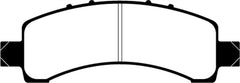 EBC 02 Cadillac Escalade 5.3 (Akebono rear caliper) Greenstuff Rear Brake Pads