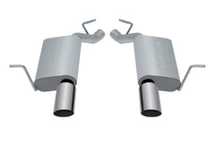 Gibson 11-18 Jeep Grand Cherokee Laredo 3.6L 2.25in Axle-Back Dual Exhaust - Stainless