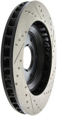 StopTech 04 & 08 Cadillac XLR/XLR-V / 97-04 Chevy Corvette Slotted & Drilled Front Right Rotor
