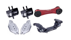 Torque Solution Engine/Trans Red Pitch Mount Kit w/ Mount Plates 02-14 Subaru WRX / 2004+ Subaru STi