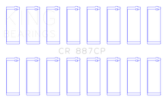 King Ford (USA) Eng 445 T/D (Size +0.10) Connecting Rod Bearing - Set of 8 Pairs